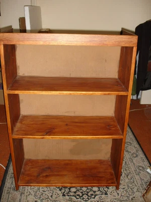 $68 • Buy Handmade/oiled/dovetailed (no Nails) Bookcase