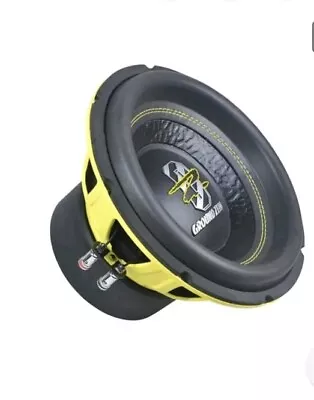 £0.99 • Buy Ground Zero Iridium GZIW 10SPL 25cm/10  2Ω DVC 700WSPL Subwoofer Bass Speaker