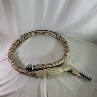 Vintage Electrolux Vacuum Cleaner Hose Handle Braided Brown/Tan • $45