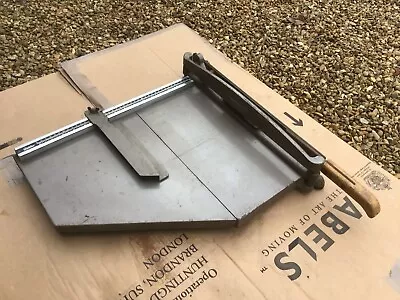 £55 • Buy Vintage Gestetner Heavy Duty Paper/card Trimmer/cutter With Extension.
