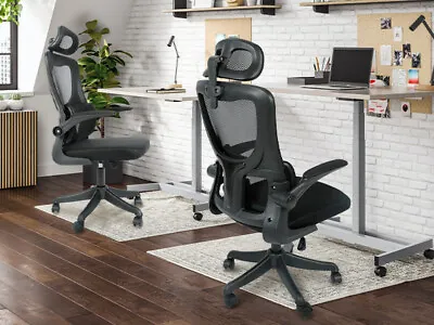 Office Adjustable Chair Gaming Desk Chair Ergonomic Mesh Dynamic Lumbar Support • $68.71