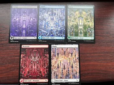 5x FULL ART LANDS - Full Set - Karlov Manor - MTG - Magic The Gathering • £5.50