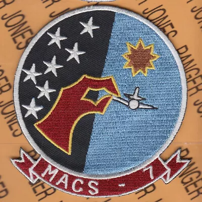 USMC United States Marine Corps Marine Air Control Sq MACS 7 ~3.75  Patch C/e • $6