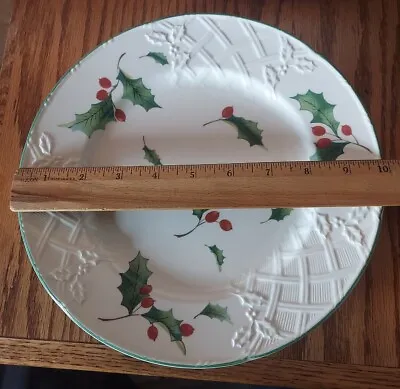 Mikasa - English Countryside -  DP006 - Seasons Holly - Salad Plate • $12