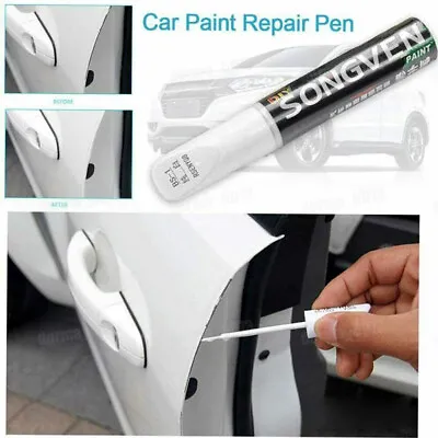 1pc Auto Car Paint Repair Pen White Clear Scratch Remover Touch Up Pen Accessory • $7.10