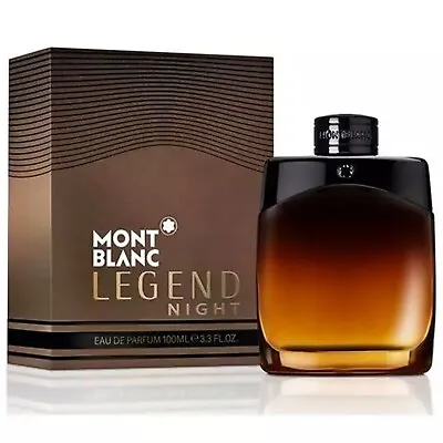 Montblanc Legend Night Cologne By Mont Blanc Men Perfume EDP 3.3 Oz Spray 100 Ml • $72.95