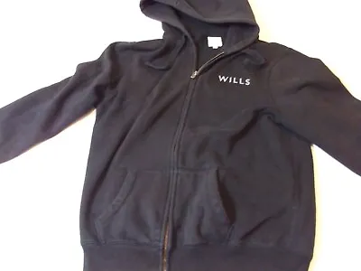 Jack Wills Hoodie Adult XL Black Hooded Sweatshirt Full Zip Hooded Top • £9.99