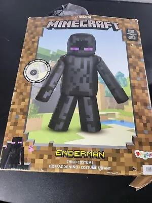 Inflatables Minecraft Enderman Inflatable Childrens Costume One Size Fits Most • $37.46