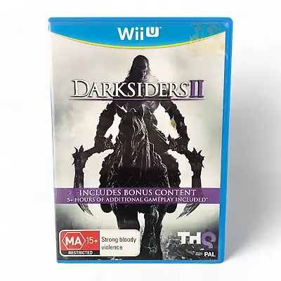 Darksiders II (2) For Nintendo Wii U (PAL) - Complete W Manual - Mint Disc • $17