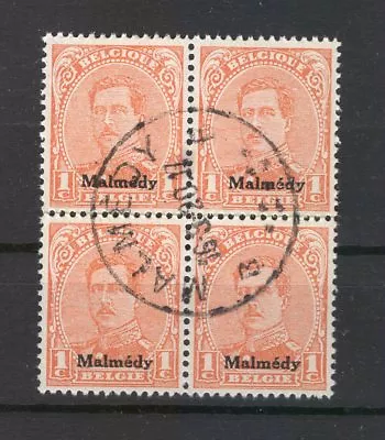 Malmedy 1 Block Of Four Postmarked (y75664 • $3.69