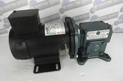 FINCOR 1/3Hp 5009324 Motor & GROVE GEAR 15:1 TMQ213-2 Gear Reducer • $329.99