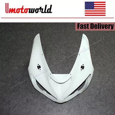 Unpainted Front Upper Cowl Head Fairing For Kawasaki Ninja ZX6R 2005 2006 ZX636 • $47