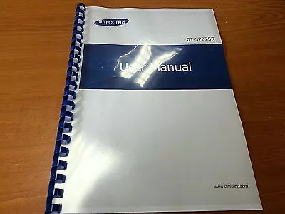 Samsung Galaxy Ace 3 Gt-s7275r Printed Instruction Manual User Guide 117 Pages • £14.99