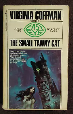 SMALL TAWNY CAT By VIRGINIA COFFMAN GOTHIC ROMANCE PAPERBACK BOOK • $39.95