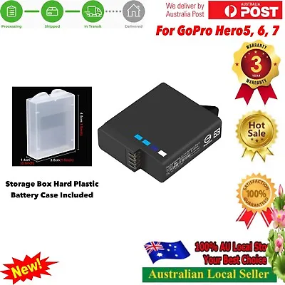 2600mAh PoG Replacement Battery For Gopro Hero 5 6 7 P/N 601-10197-00 • $16.85