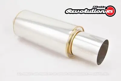 GReddy Universal Revolution RS Muffler 2.5  Inlet 4  Tip • $175.50