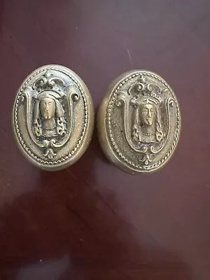 Antique Yale & Towne Victorian Doorknob Set Of 2 • $89.99