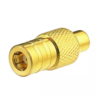 MCX Jack To SMB Plug (Female Pin ) Straight Connector Adapter For  Radio Media • $2.99