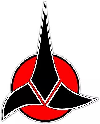 $3.90 • Buy Star Trek Klingon Empire Logo Vinyl Sticker Decal Car Truck Laptop Window SIZES