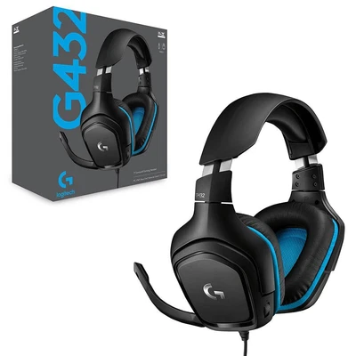 $156.95 • Buy Logitech G432 Wired 7.1 Surround Sound Gaming Headset