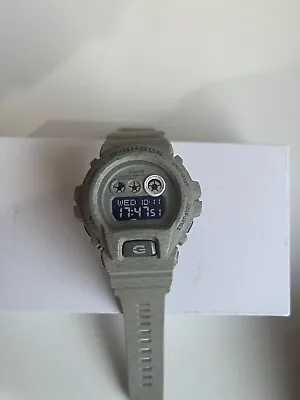 Casio G-shock Xtra Large Heathered Light Gray Sport Watch Gd-x6900ht-8 • $260