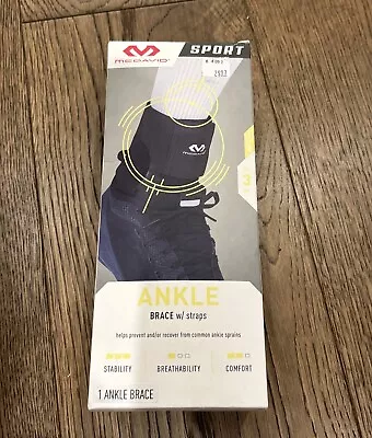 NEW McDavid Sport Ankle Brace With Straps Level 3 Max Size S SM SMALL Brand NEW • $7.99