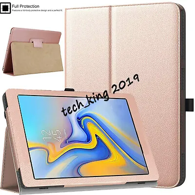 For Samsung Galaxy Tab A T515 10.1  (2019) Latest Leather Filp Stand Case Cover • £3.29