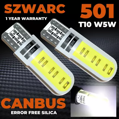 £4.95 • Buy Fits Ford Mondeo MK3 Led White Side Light Bulbs 2000-07 ST 2.0 Bright Xenon Cob