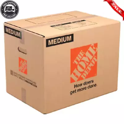 Moving Box With Handles 21 L X 15 W X 16 D Inches Medium Holds 65 Lbs. (10-Pack) • $18.92