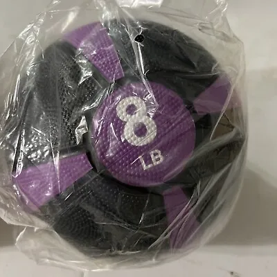 Body Sport Medicine Ball 8 Lb.  Purple/Black – Weighted • $32