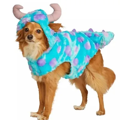 Monsters Inc. Sulley Pet Costume SMALL 6-10 LBS Disney Tails Pixar Halloween • $48.88