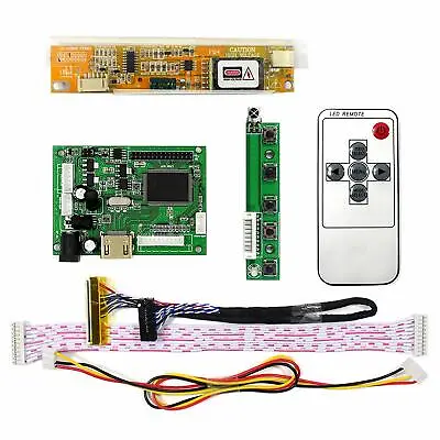 HDMI LVDS LCD Controller Board Work 14.1  15.4  1280x800 1CCFL Backlight 30Pin • $19.65