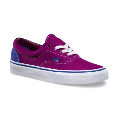 Unisex Vans Era (Heel Pop) Magenta Purple Blue 100% Authentic Brand New • $48.74