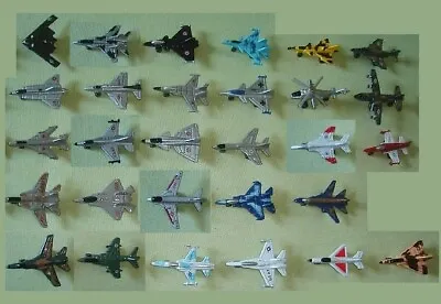 Panini Military Jets Collection - Vintage Metal Diecast Model Airplanes Set • $89.99