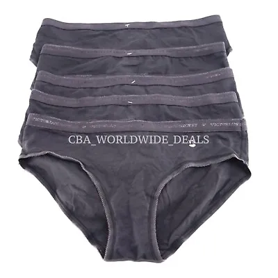 Victoria's Secret Set Of 5 Grey Hiphugger Pantie S • $9.87