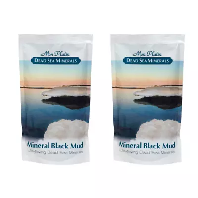 X2 Mon Platin DSM Dead Sea Minerals Natural Dead Sea Mud 500gr • $43.84