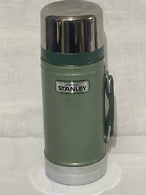 Vintage Aladdin Stanley Thermos Bottle 24oz Wide Mouth A-1350B Green Clean 1997 • $26.95