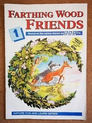 Magazine - Farthing Wood Friends (BBC TV) Full Contents Index Shown - Various  • £3.75