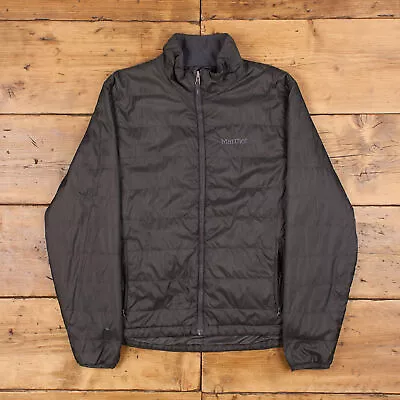 £32.99 • Buy Marmot Puffer Jacket M Gorpcore Full Zip Insulated Grey Outdoor Hiking