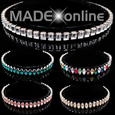 £7.99 • Buy Bling Gem Head Bands, Sparkle Jewelled Alice Hair Bands