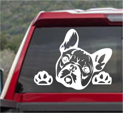 $11.99 • Buy FRENCH BULLDOG  Vinyl DECAL STICKER For Window Car/ Truck/ Motorcycle