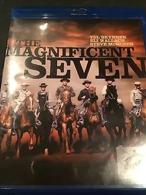 The Magnificent Seven : Yul Brynner Eli Wallach Steve McQueen (Blu-ray) • $3