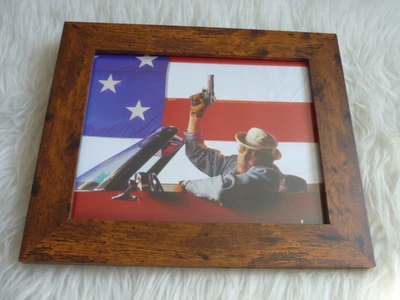 $47.10 • Buy Framed Retro Photo Poster 10x8 Stars Cars Hunter S Thompson The Red Shark 1960s