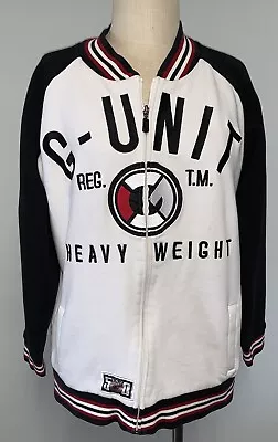 Xl G-unit Heavy Weight Jacket 50 Cent Full Zip Sweatshirt Hip Hop Streetwear • $24.88