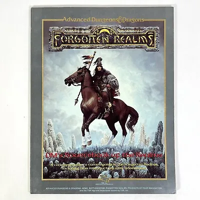 1987 Forgotten Realms Campaign Set 1031 AD&D Advanced Dungeons & Dragons NO MAPS • $50