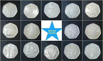 50p Coins Fifty Pence Commemorative Coins  Olympics Beatrix Potter Paddington • £4.10