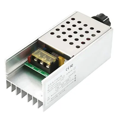 6000W SCR Motor Speed Controller Voltage Regulator Dimmer Thermostat AC110-220V • $11.69