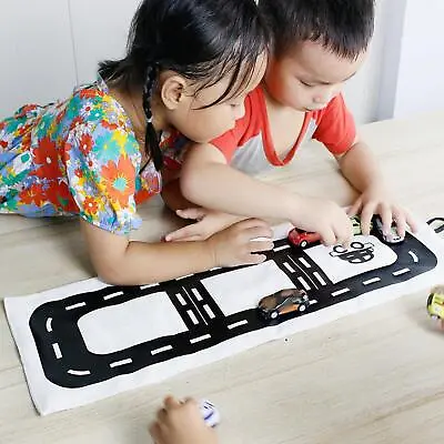 Toys Car Play Mat Storage Bags Race Track Rug For Children • £9.80