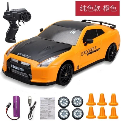 £35.87 • Buy RC 1:24 2.4G 4WD Remote Control Drift Racing Car Model High Speed GTR Kid Toy
