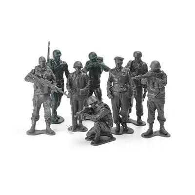 4D Assembling 1/18 Soldier Model Dolls 8 Sets  Simulation Scene Ornaments • $20.99